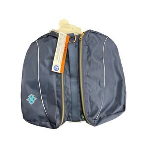 Love for Every Paw Dog Backpack Harness Saddle Bag Navy Blue Size Large NEW